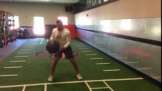 MB Diagonal Chop Throw
