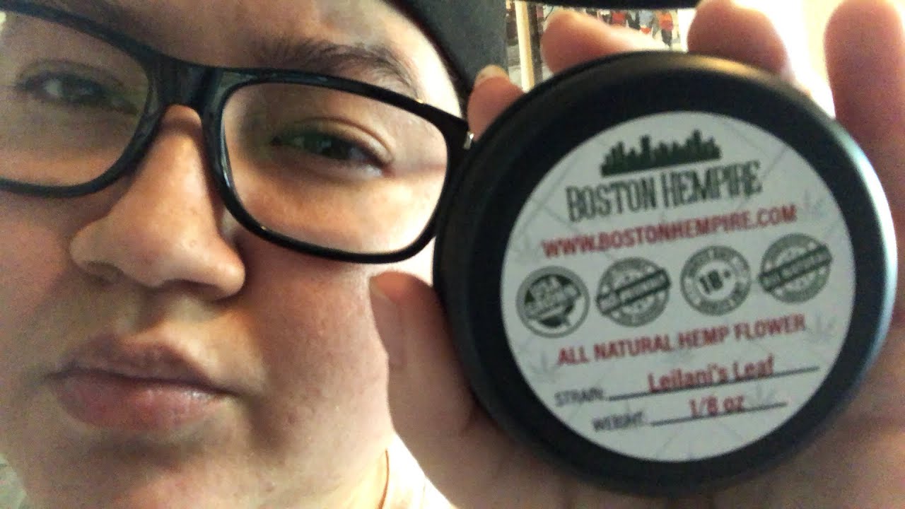 Boston Hempire “Leilanis Leaf” CBD hemp flower live review