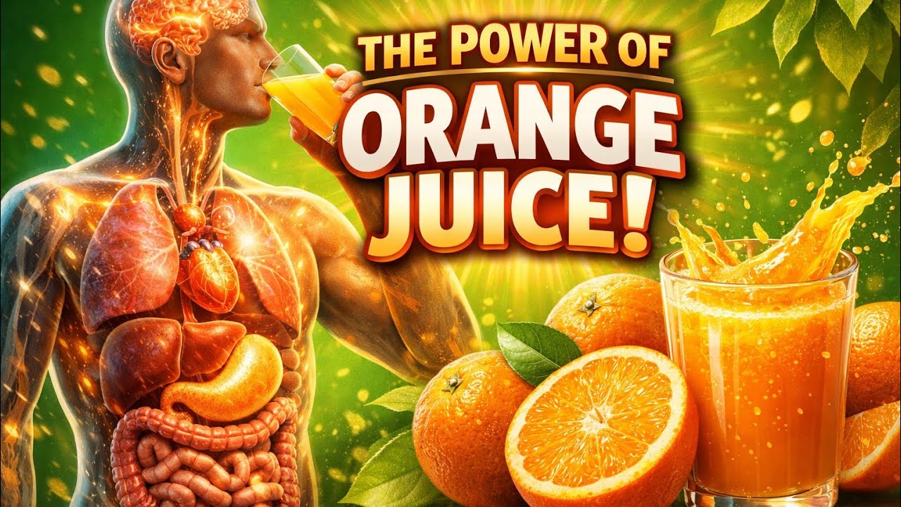What Happens When You Drink Orange Juice? | 3D Animation Inside the Human Body 