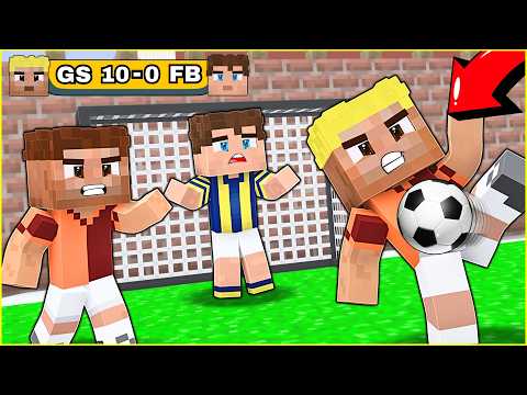 EFEKAN VS ALPEREN FUTBOL MAÇI! 😂 -Minecraft