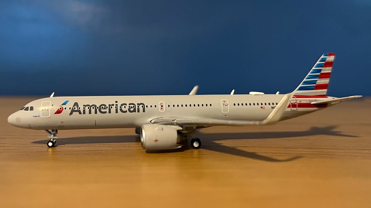 Gemini Jets - American Airlines - A321neo - 2023 Release - YouTube