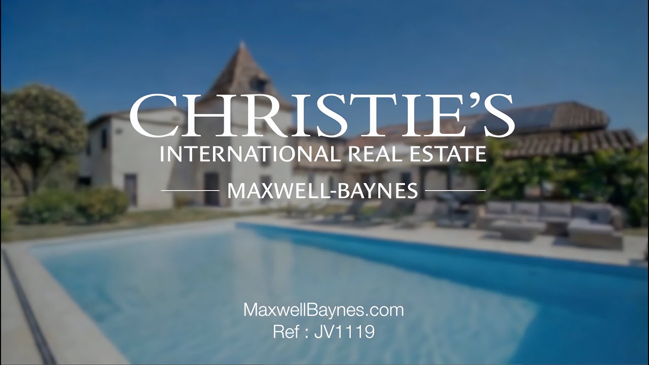 Exclusive! Luxury House for Sale near Agen. | Pool and Countryside Views. Maxwell-Baynes JV1119