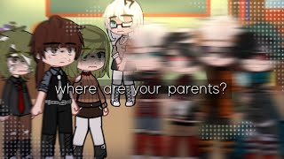 ||❓where are your parents❓||meme☘︎||⚠️my art⚠️||V.BkDk 🧡💚||MHA/BNHA✨