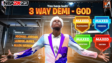 *NEW* THIS ISO BUILD IS BREAKING NBA 2K23! THIS BUILD CAN DO EVERYTHING! BEST BUILD NBA 2K23!