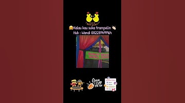Thumbnail of #bukausahatrampolin#usaharumahan#trampoline#trampolinejumping#trampolinanak #trampolin#usahamandiri