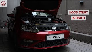 Polo 6R OEM Gas Filled Hybrid Hood Strut Retrofit