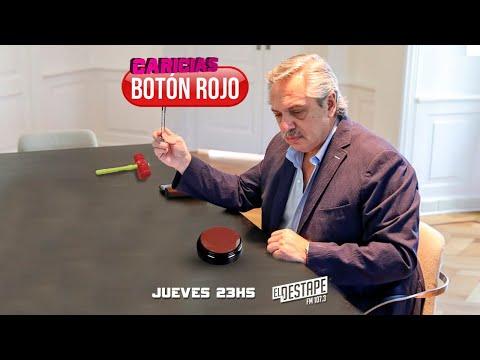 Caricias Botón Rojo