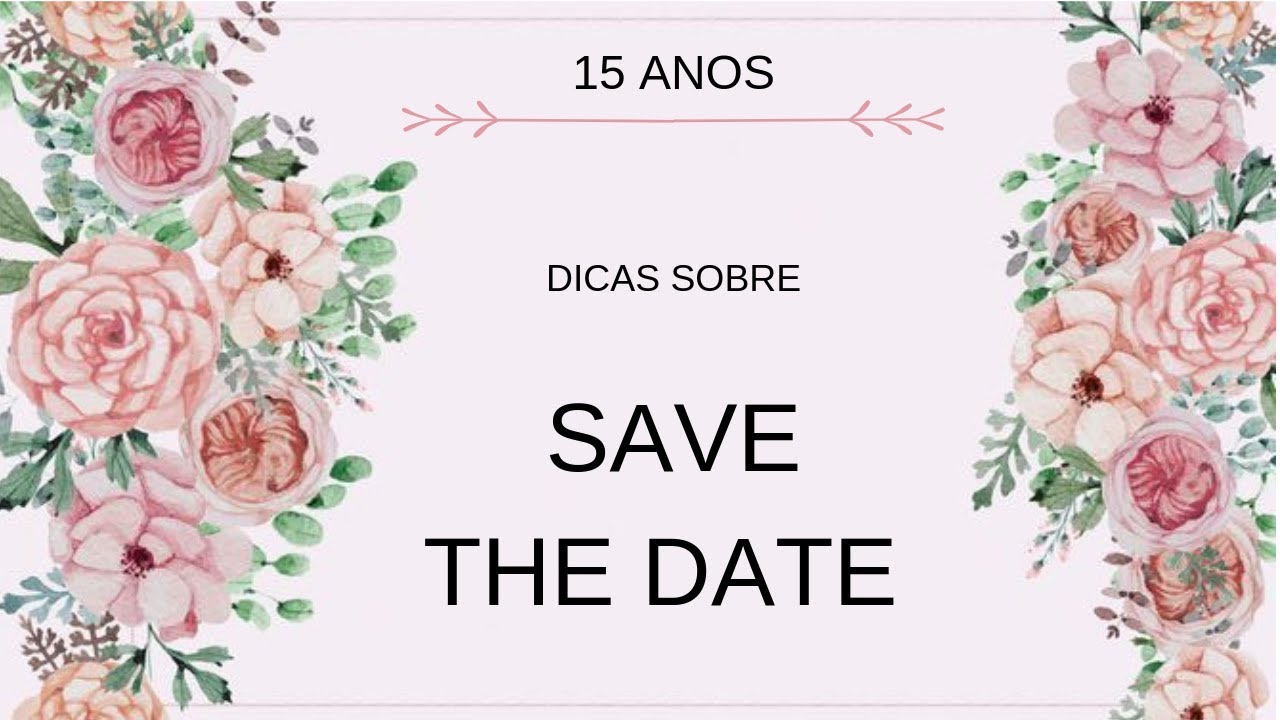 save de date aniversario