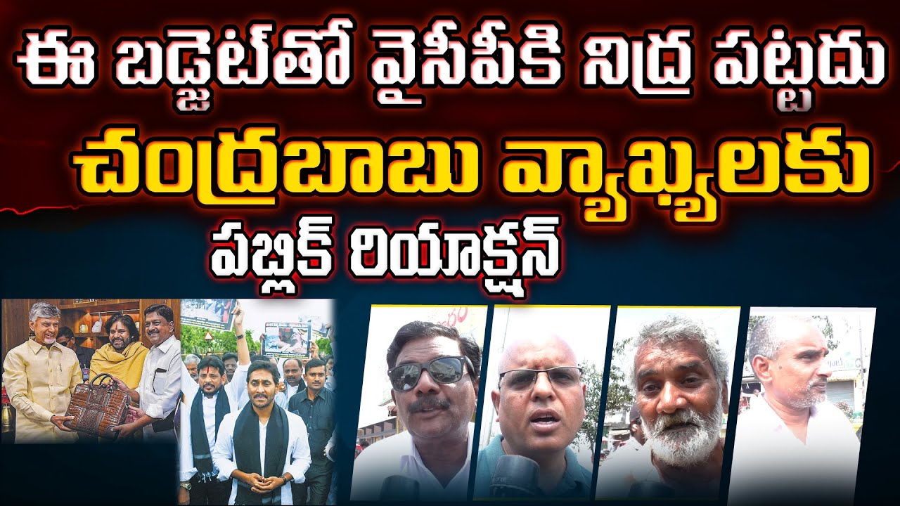 Public Reaction On  AP Budget 2025 : Varadhi News