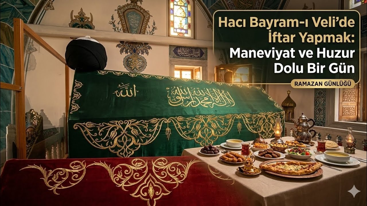 👉 Hacı Bayram’da İftar 🌙 Türbe Ziyareti ve Hamamönü Ramazan Eğlencesi | Ankara Vlog