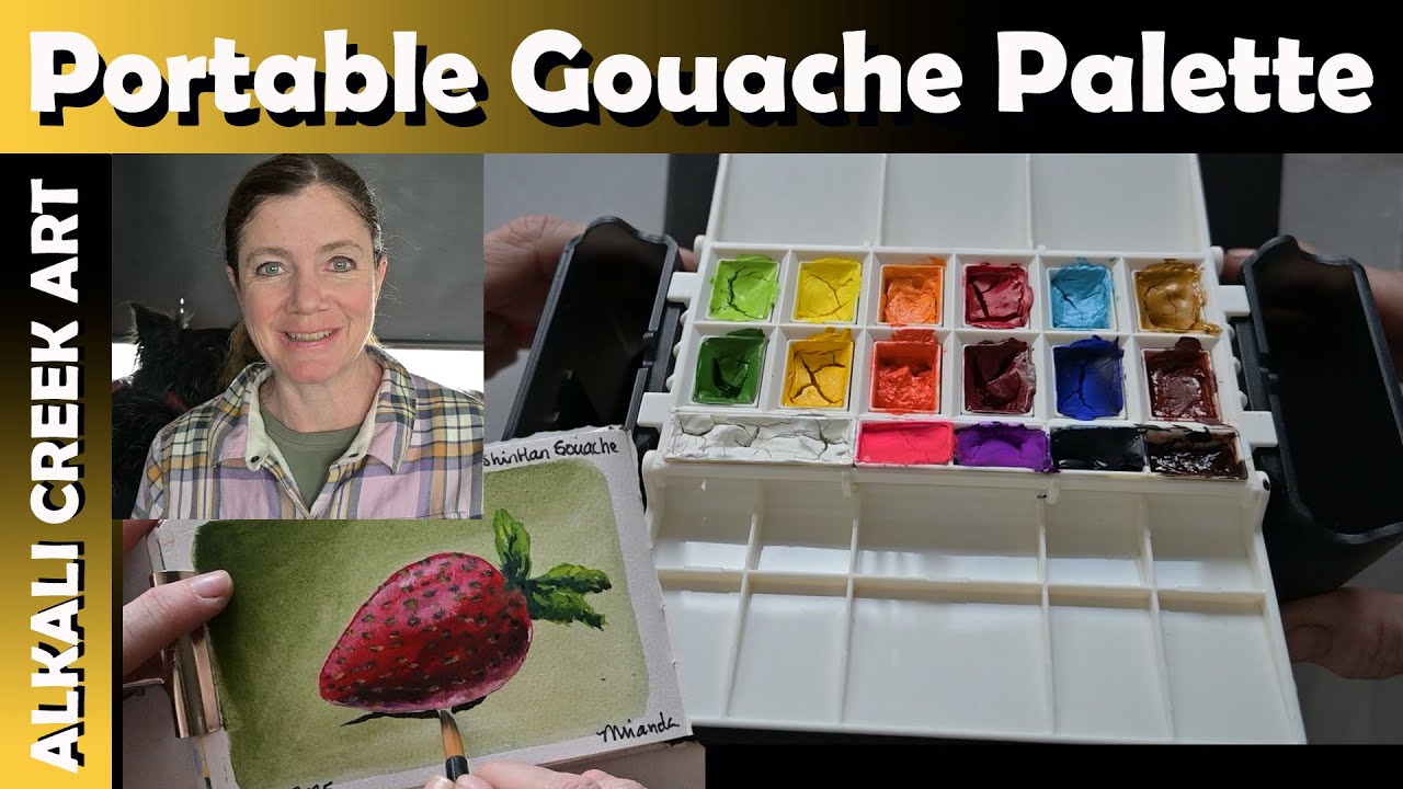 Does ShinHan Work For A Dry Gouache Palette?