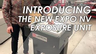 Expo-NV Screen Printing Exposure Unit: Simple, Compact & Easy to Use