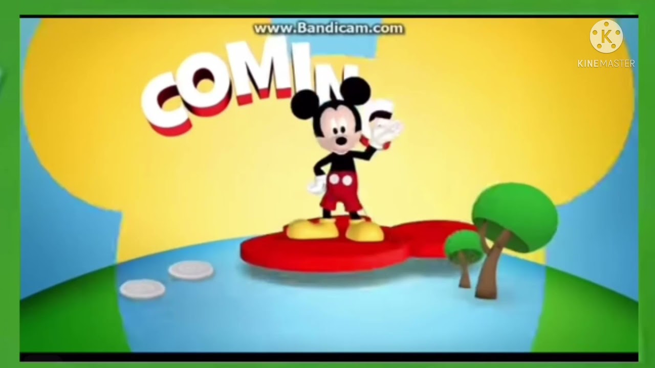 Mickey mouse clubhouse coming up Disney junior - YouTube