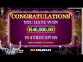 Madam destiny max win on all in bonus buy