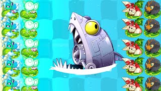 Max Level All Zombot Plants vs Zombies 2 Mod - Dr Zomboss vs Max Plants Challenge