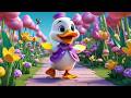 Little Duck’s Happy Quack 🦆 | Cute Animal Nursery Rhyme for Kids | Fun Pond Song
