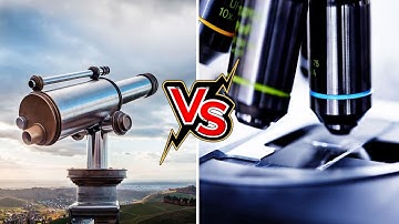 Telescope vs Microscope