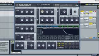 NI Massive tutorial how to make Au5 Fractal Seven Lions Pluck Sound EASY WAY!