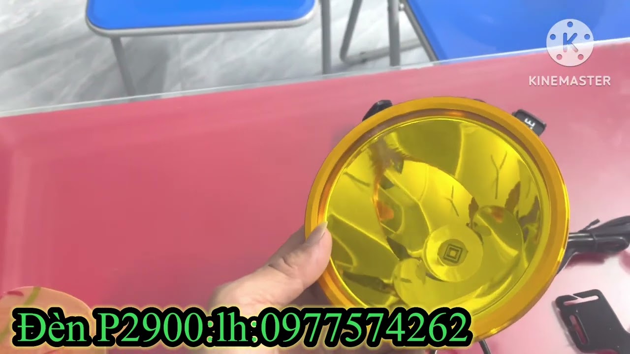 Test Đèn P2900 chíp lazer sáng cực nét và xa 