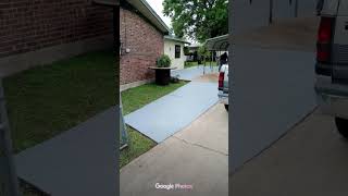 DIY Home improvement counter top tiles painting carport etc.