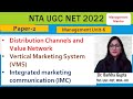 Distribution channels and value network  vms  integrated marketing communication imc dr barkha
