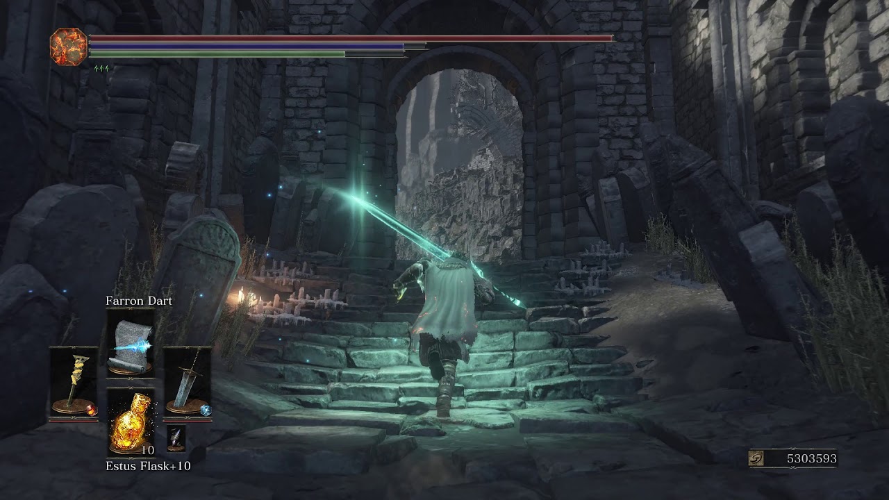 Dark Souls 3 Cinders Mod Sorcery Showcase Farron Dart YouTube