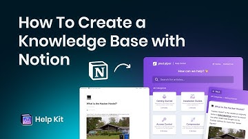 How to Create a Knowledge Base with Notion