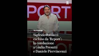 Ranucci escluso da 'Report': la conduzione a Presutti e Piervincenzi Ranucci escluso da 'Report': la conduzione a Presutti e Piervincenzi