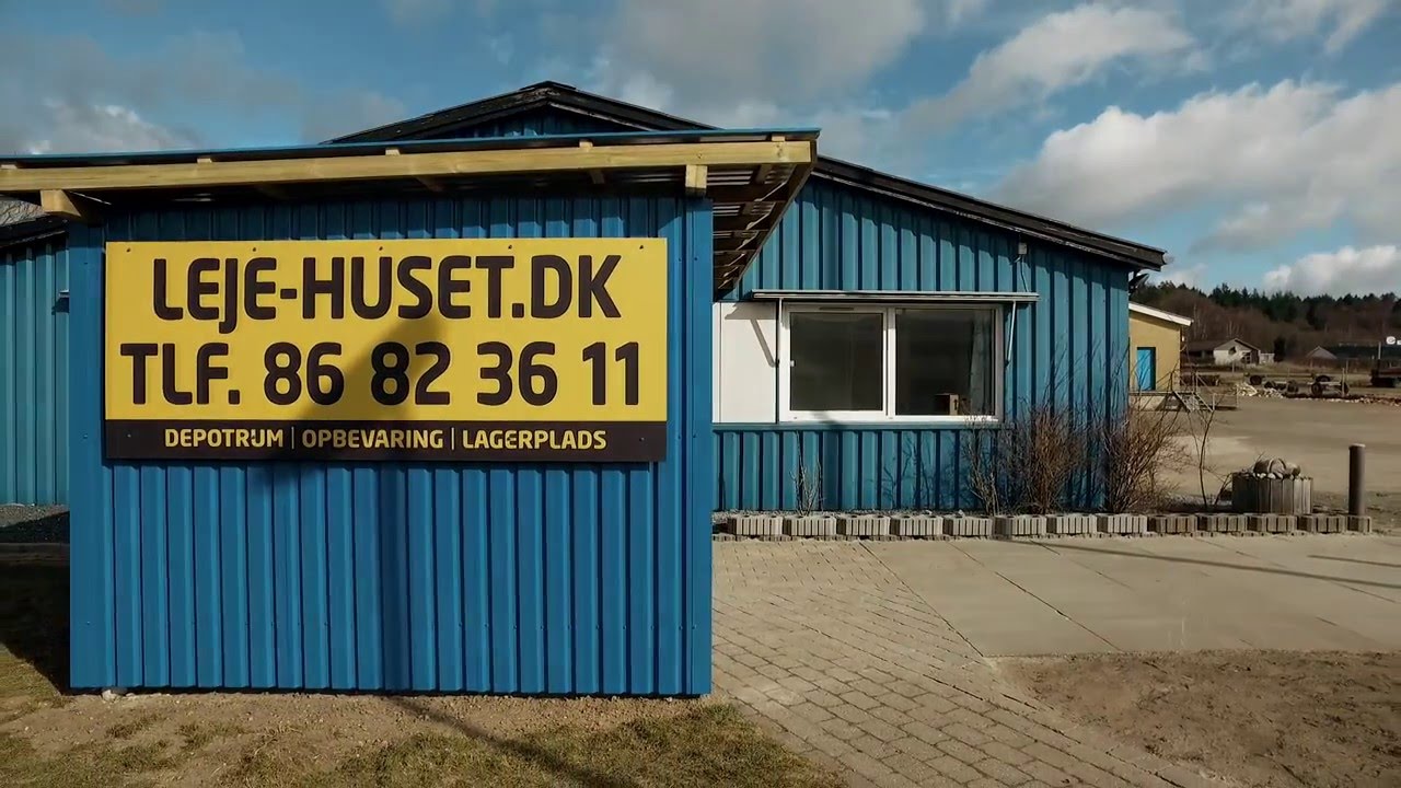 LejeHuset - professionel og sikker opbevaring i Silkeborg