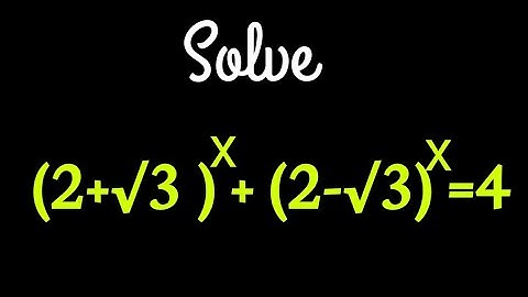 Conquering a Delectable GERMANY MATH OLYMPIAD | Exponential Equation | x=?