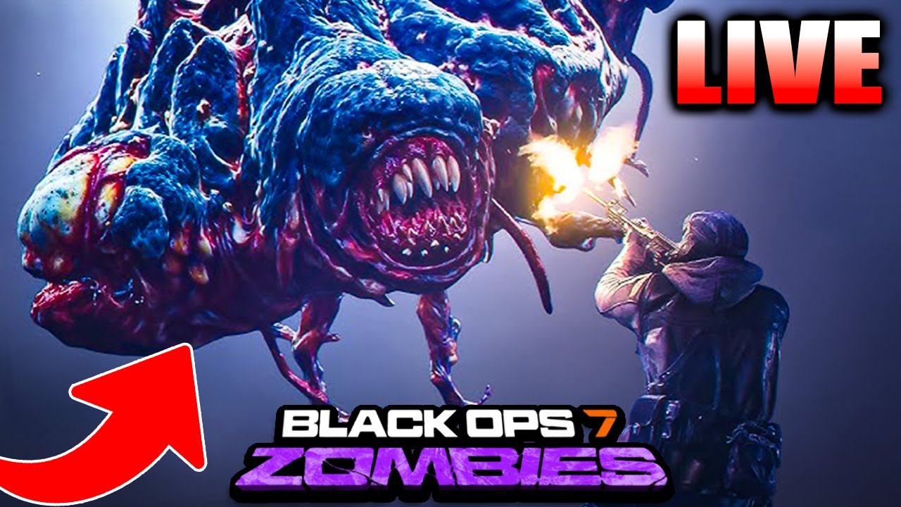 🔴Black Ops 7 Zombies Ashes of The Damned Easter Egg and Boss Fight LIVE ...