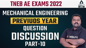 TNPSC CESE | Mechanical Engineering | Previous Year Questions Discussion - Part-10
