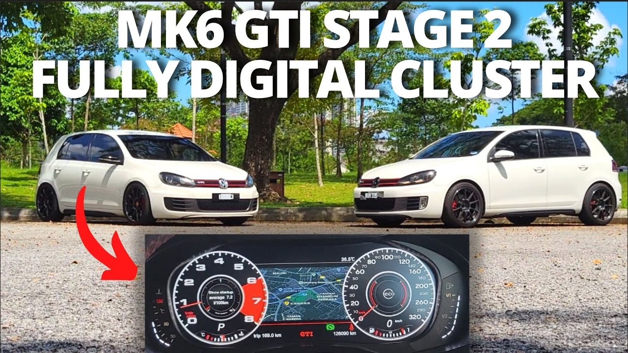 Barang Baik Fully Digital Meter | VW Golf MK6 Stage 2 Memang Padu