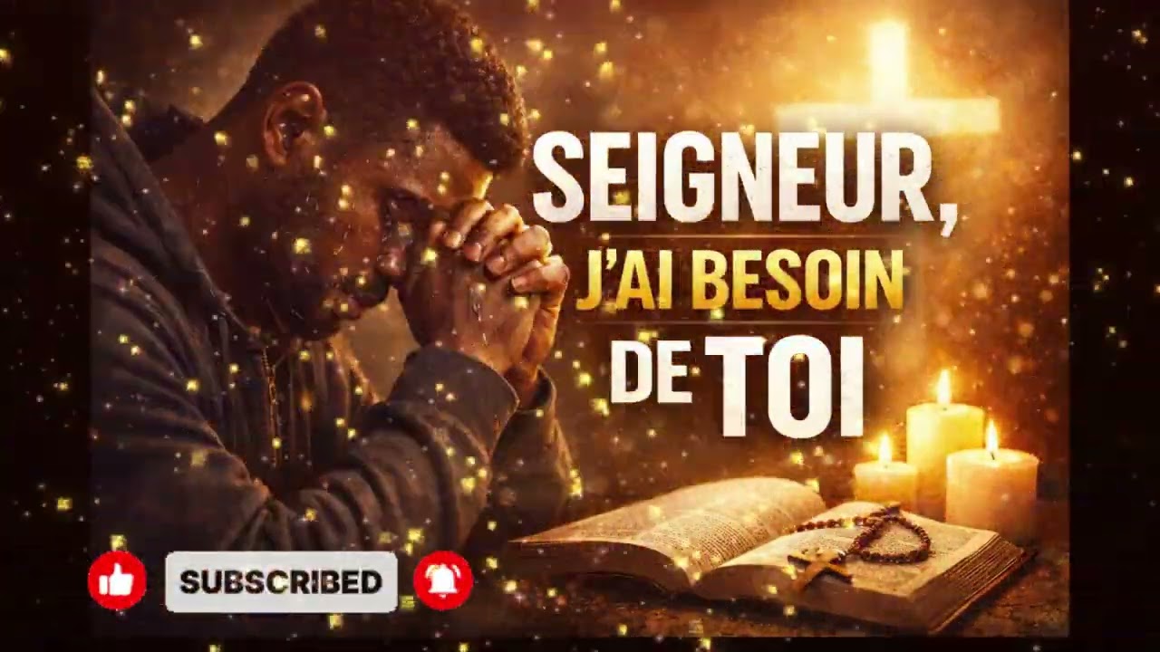 SEIGNEUR, J'AI BESOIN DE TOI
