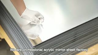 FULL SHEETS or CUT-TO-SIZE acrylic mirror from Dhua