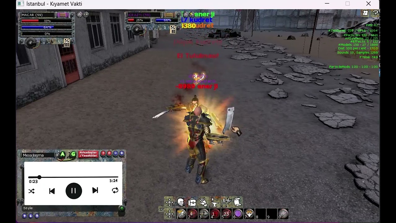 MACAR vs ıCRAZYı İstanbul Kıyamet Vakti karaköy. 