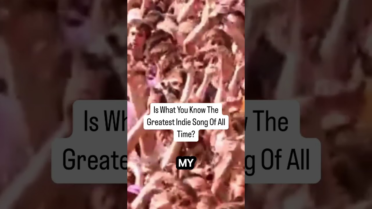 Absolute classic👏 thoughts on best indie song of all time? 