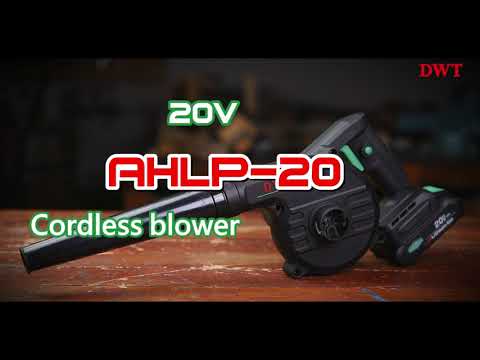 Повітродувка акумуляторна DWT AHLP-20 (без акумулятора та зарядного пристрою), видео 1