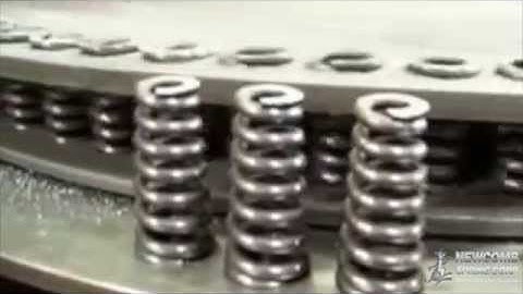 Barrel Shaped Compression Spring Grinding - Newcomb Spring