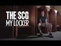 My locker at the SCG.