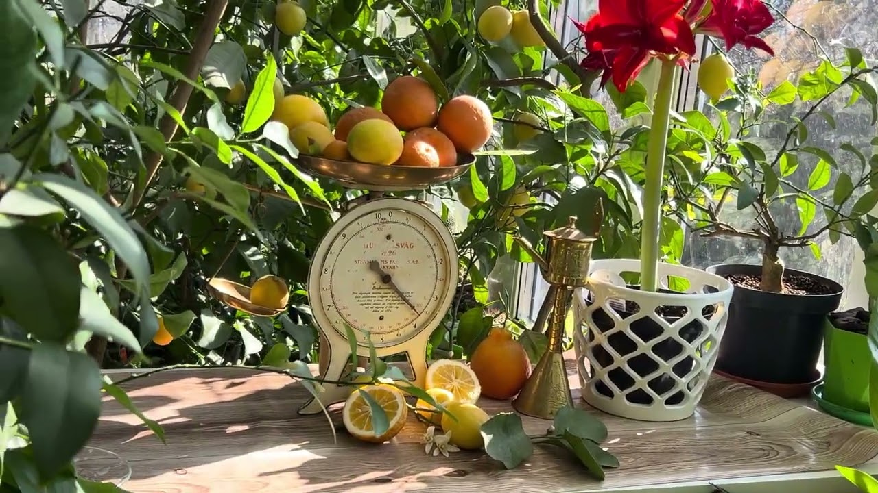 Весняна прогулянка зимовим садом 🌱 Підсумки зими в Доміку для цитрусів