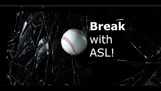 ASL & ESL: 4 meanings of BREAK