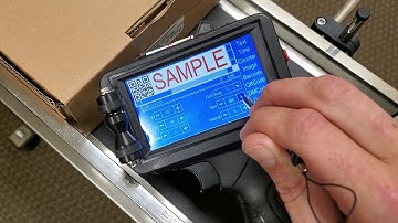 Meenjet M6 - How to Create a QR Code with Counter Message