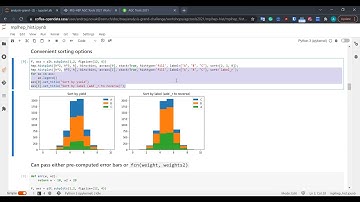 "Histogramming & visualization: hist & mplhep " - Andrzej Novak