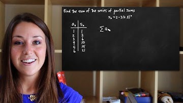 Sum of the series of partial sums (KristaKingMath)