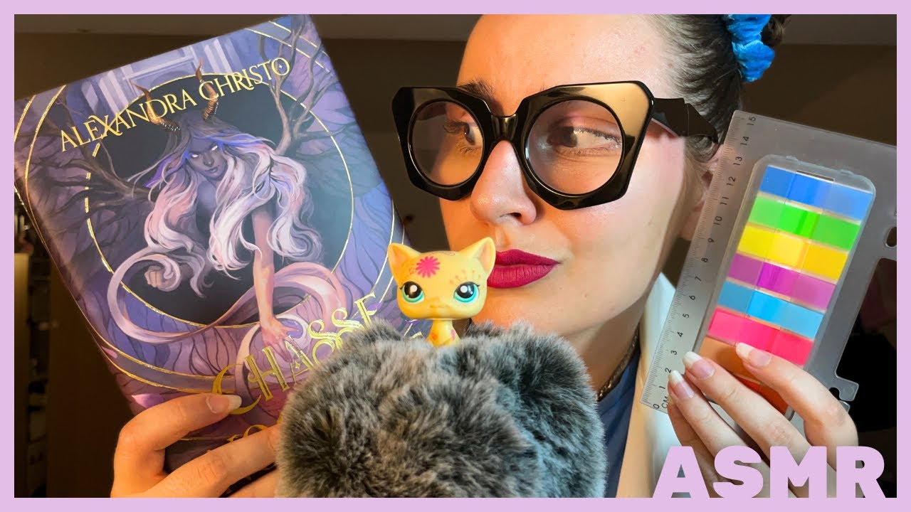 👩🏻‍⚕️ ASMR : La KINÉ DES LIVRES détend ta PILE À LIRE d'automne 📚🍂​