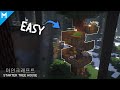 ⚒️ Minecraft : How to Build a Starter Tree House 🌳