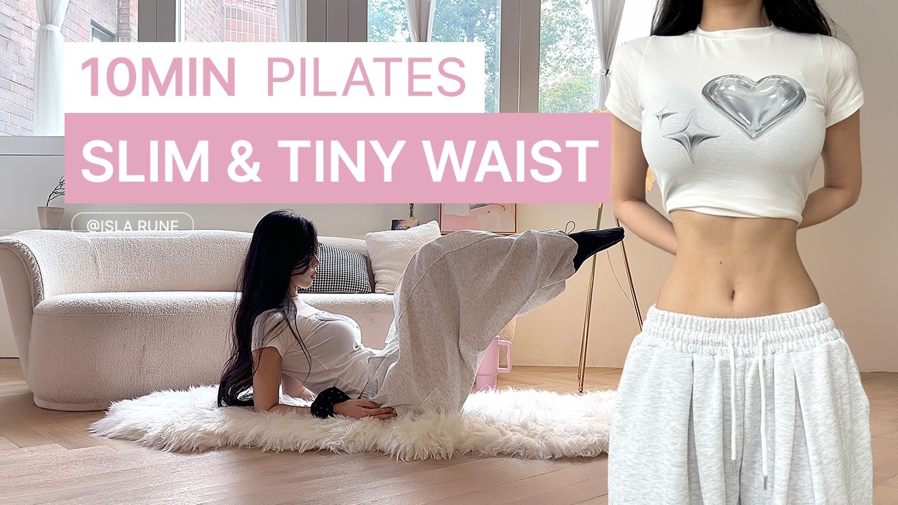 10 MIN Pilates for a Slim Waist 🔥 Feel the Burn & See the Difference