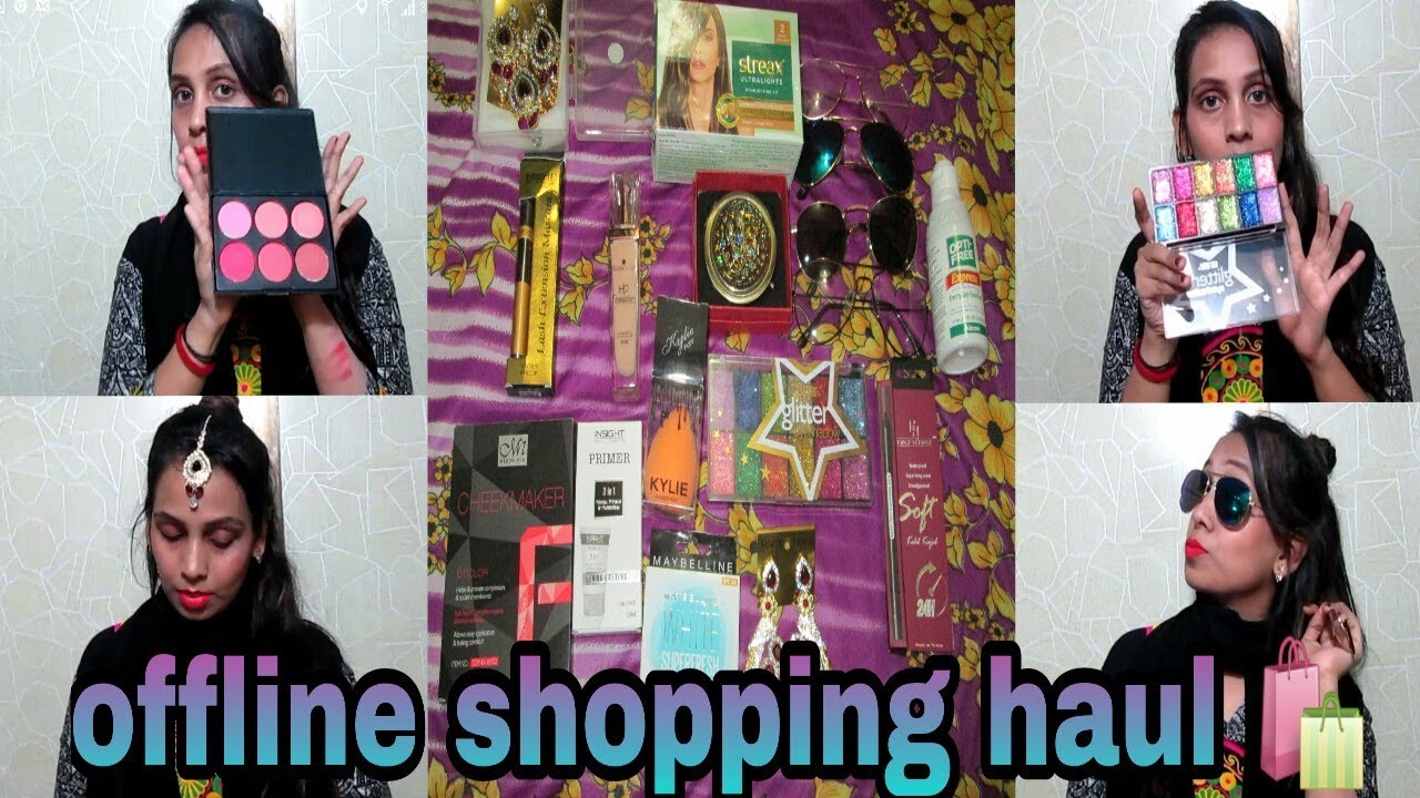 OFFLINE SHOPPING HAUL |stay gorgeous with me..... - YouTube
