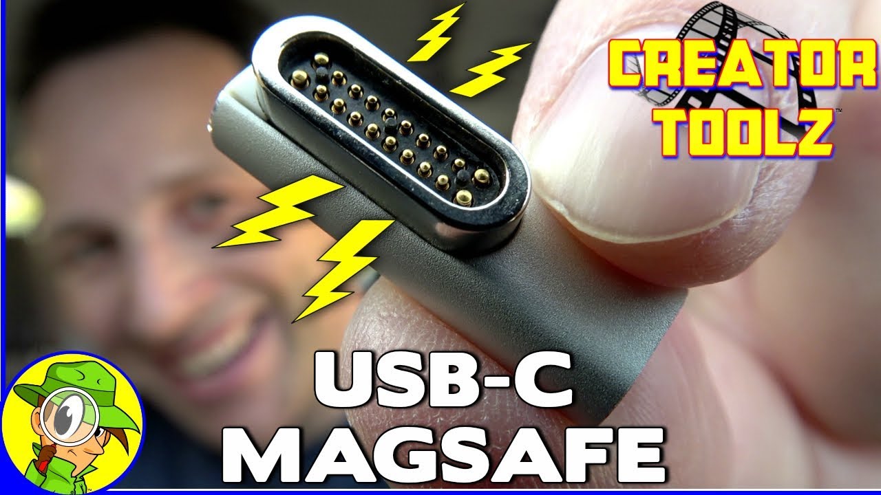 MAGNETIC USB-C MAGSAFE CONVERTER 🧲⚡| Creator Toolz™ Peep THIS Out! - YouTube